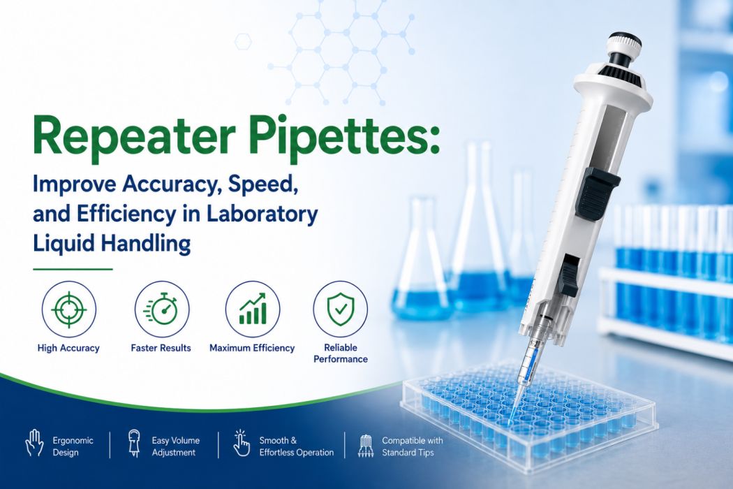 Step-mate Repeater Pipettes: Improve Accuracy, Speed, and Efficiency in Laboratory Liquid Handling